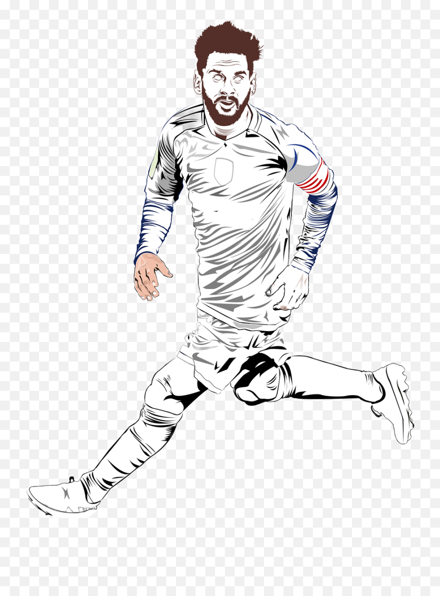 Lionel Messi Black And White Running Football Player Png Emoji,Run Png