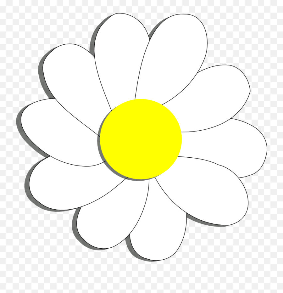 Download Daisy Clipart Daisy Flower - Margherita Clip Art Emoji,Daisy Clipart