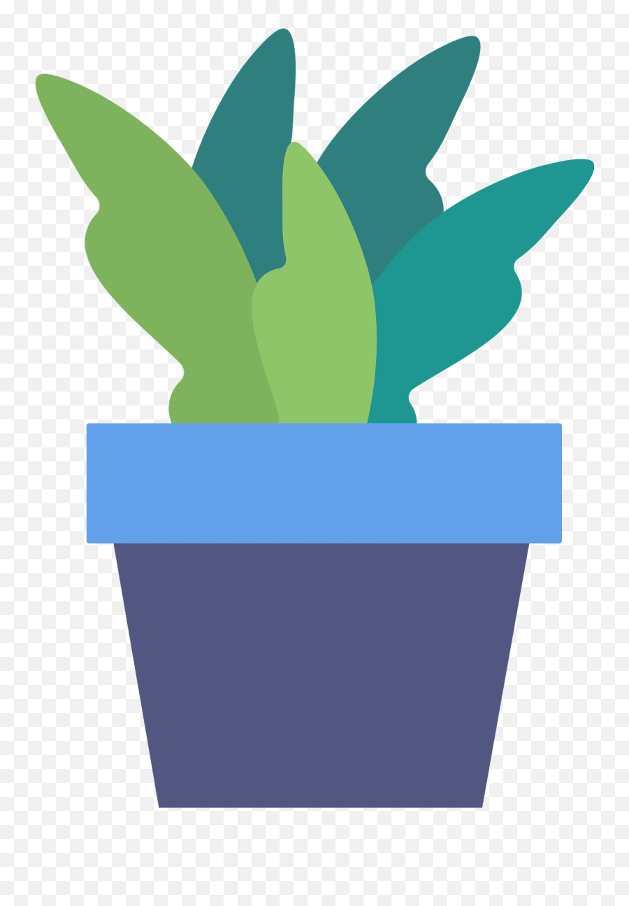 Potted Plant Clipart Free Download Transparent Png Creazilla - Vertical Emoji,Potted Plant Png