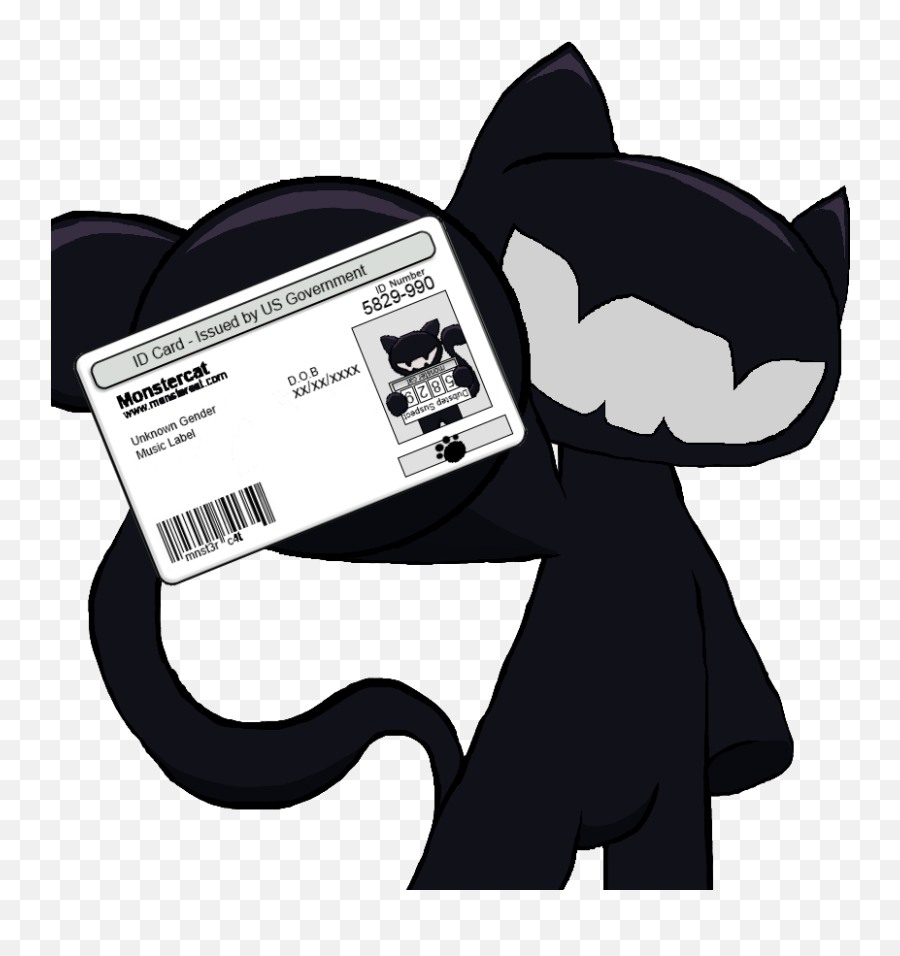 Monstercat Logo Png - Monster Cat Transparent Png Full Monstercat Album Art Emoji,Black Cat Transparent