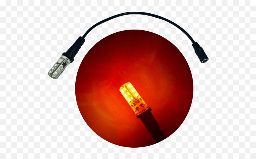 Fire Effect Led Ember Orange Bi - Pin Lamp 12 Volt 19 Lumen 1000 Kelvin And Enhanced Effects Light Cable Socket Led 1000 Kelvin Emoji,Fire Effect Png
