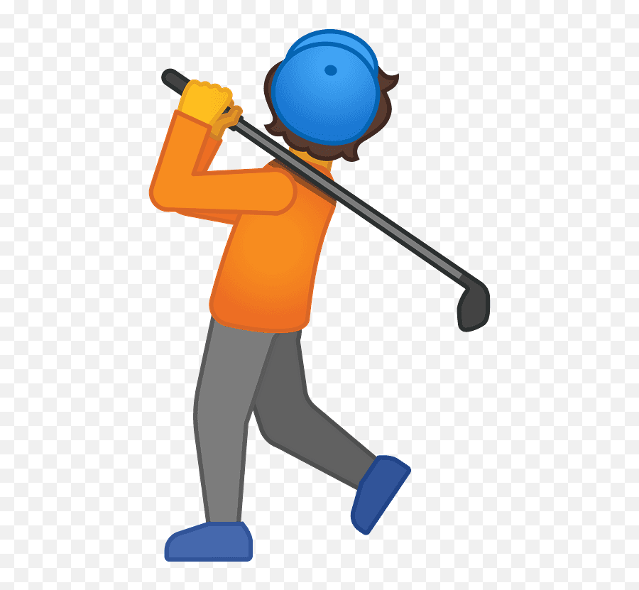 Person Golfing Emoji Clipart Free Download Transparent Png - Golfing Emoji,Golf Clipart
