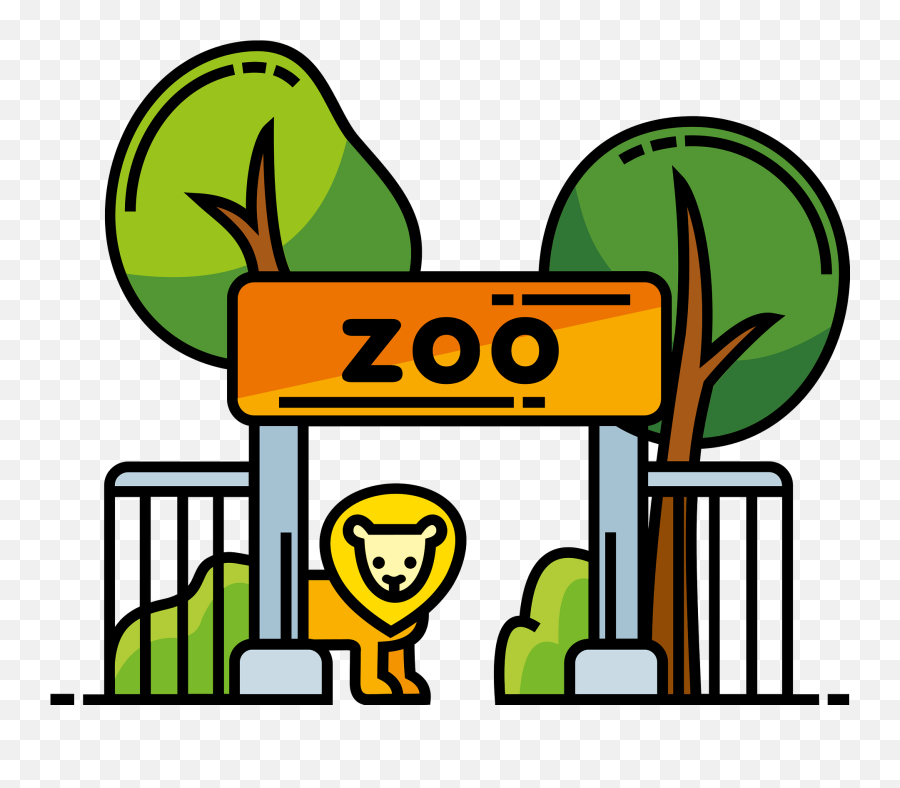 Zoo Clipart - Fiction Emoji,Zoo Clipart