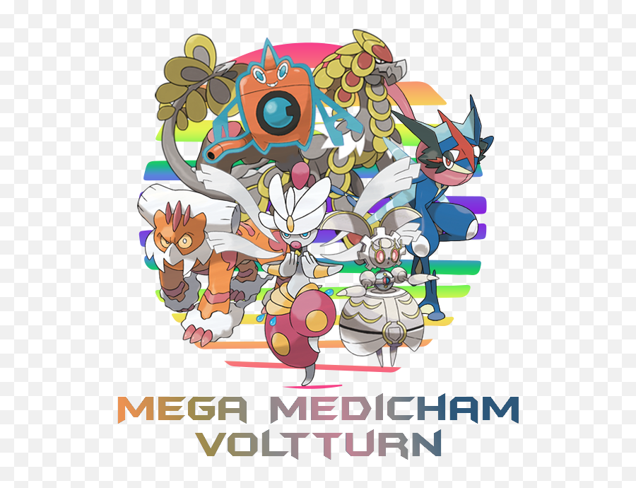 Sm Ou - Mega Medicham Voltturn By Ske Smogon Forums Mega Medicham Emoji,Ash Greninja Png