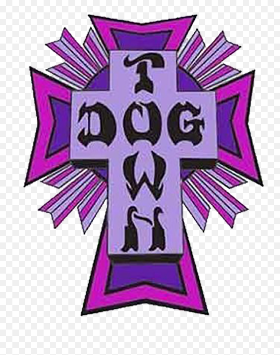 Dogtown Cross Logo Sticker Pack - Dogtown Cross Hd Emoji,Cross Logo