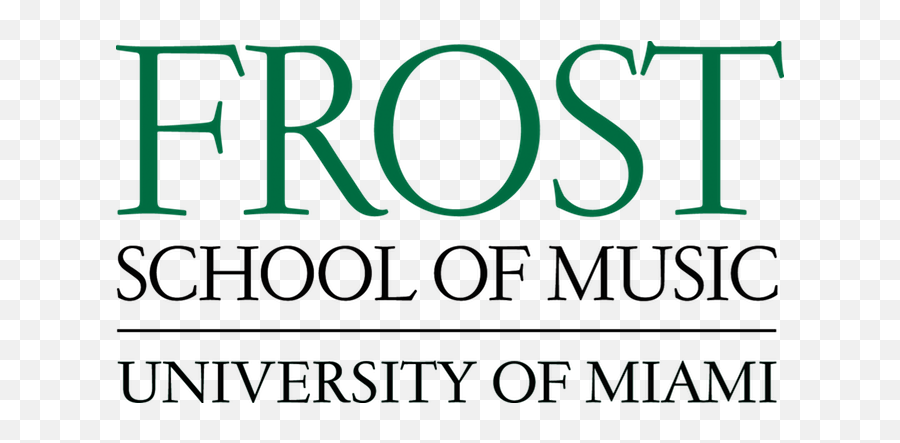 Frost School - University Of Miami Frost School Of Music Emoji,University Of Miami Logo