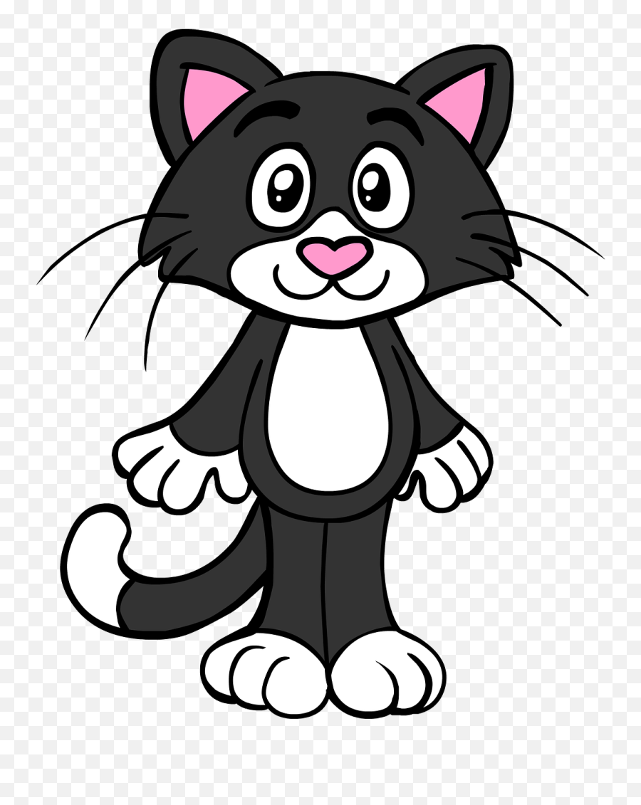 Download Free Photo Of Catfelinecutehappysmiling - From Emoji,Tuxedo Cat Clipart