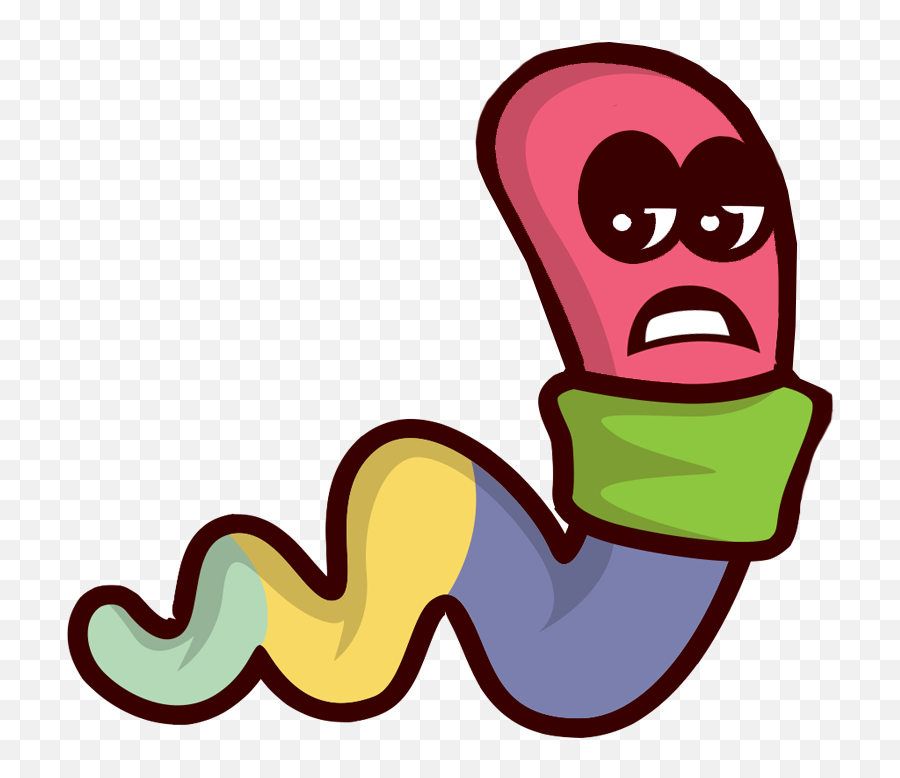 Helps With Insomnia - Worm Clipart Full Size Clipart Fictional Character Emoji,Worm Clipart