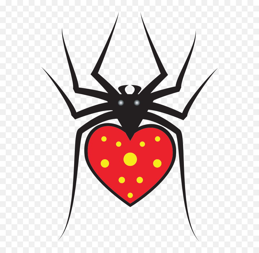 Heart Spider Cricut Svg Heart Spider Silhouette Files Heart Emoji,Free Laser Engraving Clipart