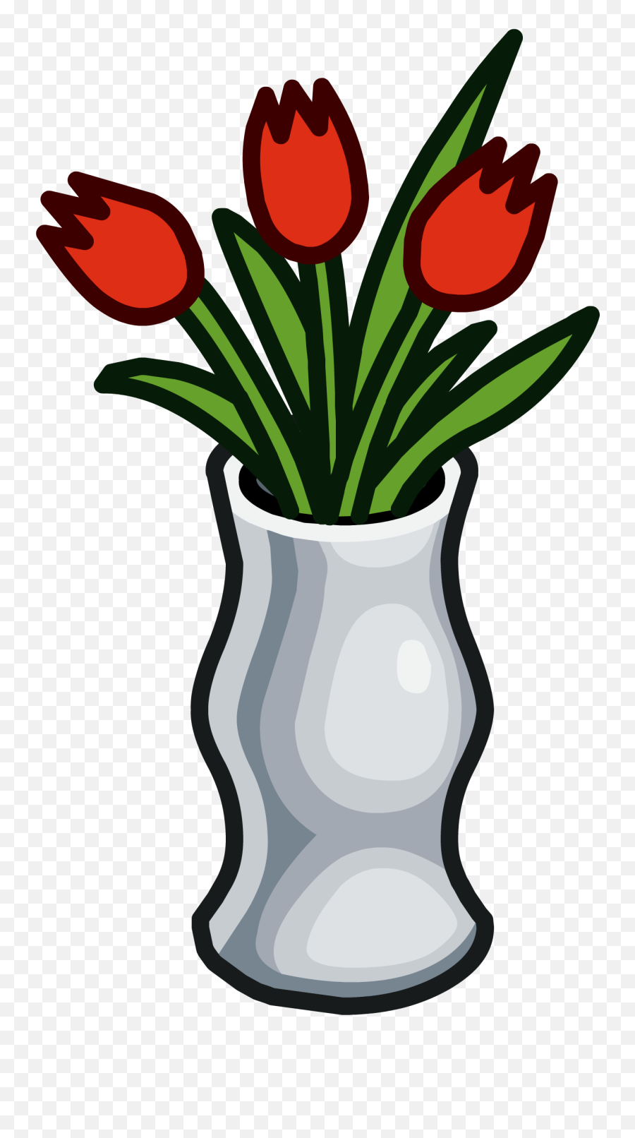 Vase Clipart Spring Flower - Flower Vase Icon Png Emoji,Spring Flowers Transparent Background