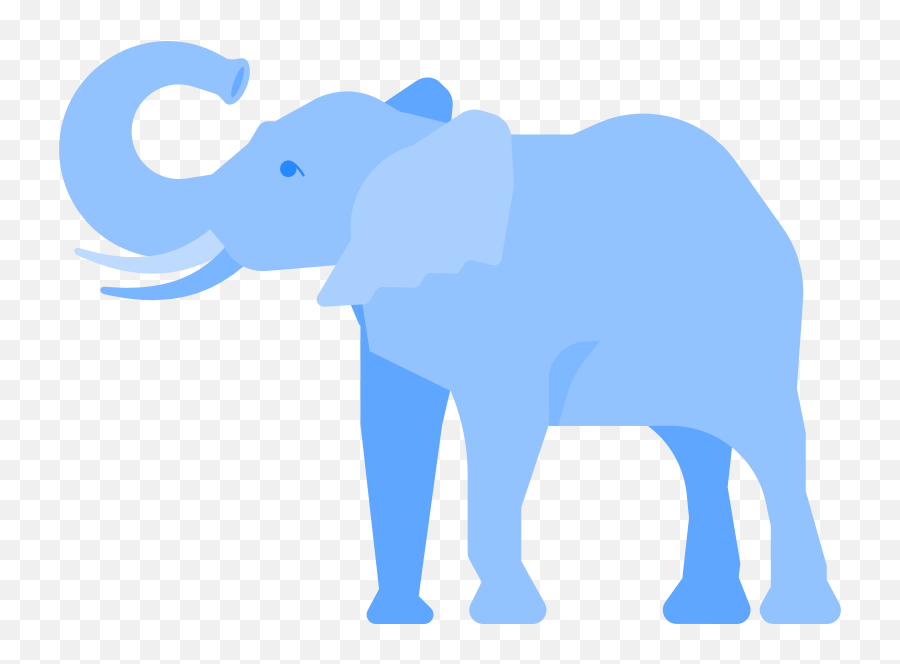 Attractive Cartoon Of Elephant Clipart Illustrations Emoji,White Elephant Clipart