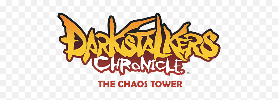 Darkstalkers Logo - Darkstalkers Chronicle The Chaos Tower Logo Emoji,Darkstalkers Logo