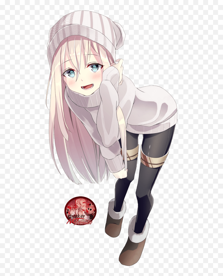 Anime Girl Playing Vector Transparent - Cute Anime Girl Aesthetic Emoji,Anime Girl Transparent Background
