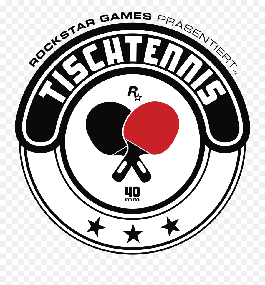Rockstar Games Logo - Table Tennis Logo Hd Emoji,Rockstar Games Logo