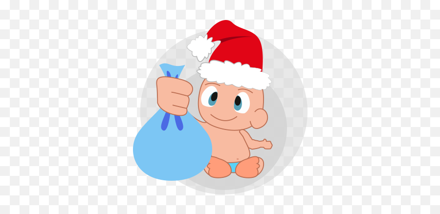 Baby Emoji Mery Christmas - Santa Claus,Baby Emoji Png
