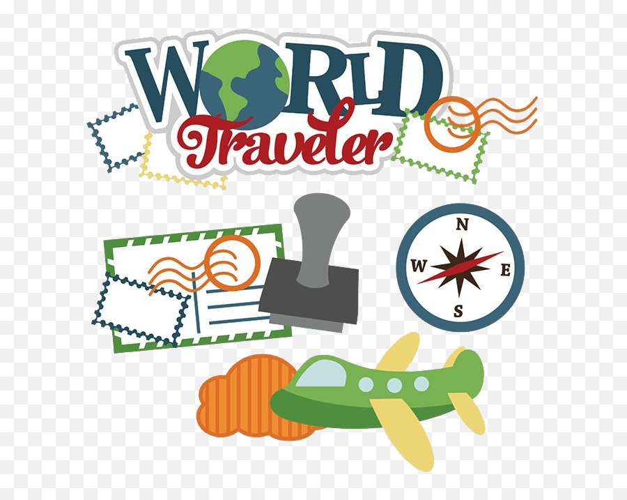 Travel World Transparent Background - World Traveler Clipart Arts Emoji,World Transparent Background