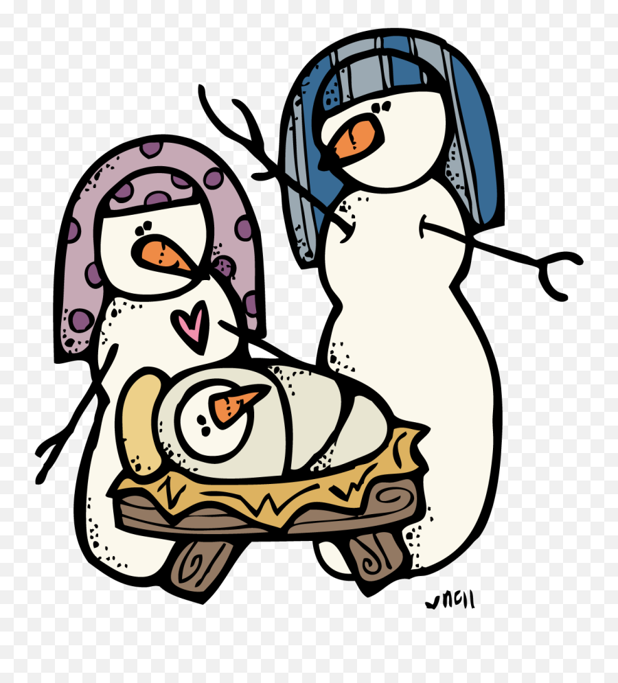 Penguin Clipart Png - Nativity Melonheadz Emoji,Nativity Clipart