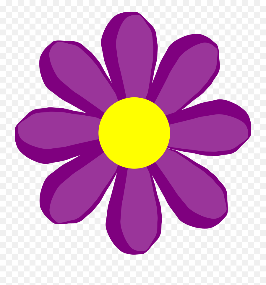 Free Daisy Clipart Public Domain Flower - Spring Flowers Clipart Emoji,Daisy Clipart