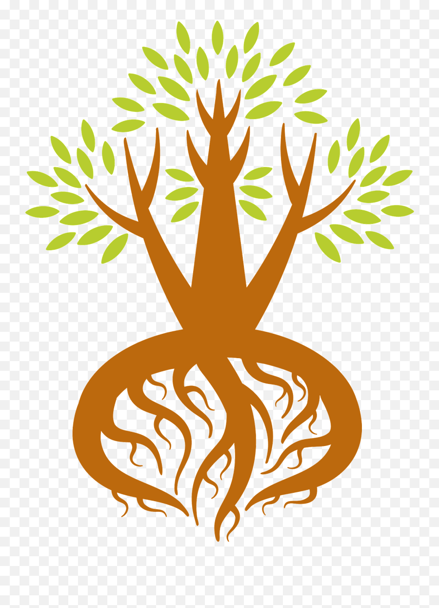 Tree With Roots Clipart Free Download Transparent Png - Arbol Animado Con Raices Emoji,Roots Clipart