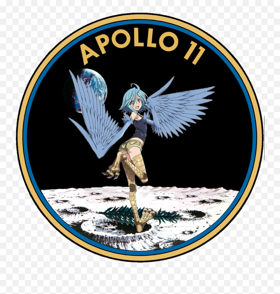 Monstermusume - Kennedy Space V Center Emoji,Apollo 11 Logo