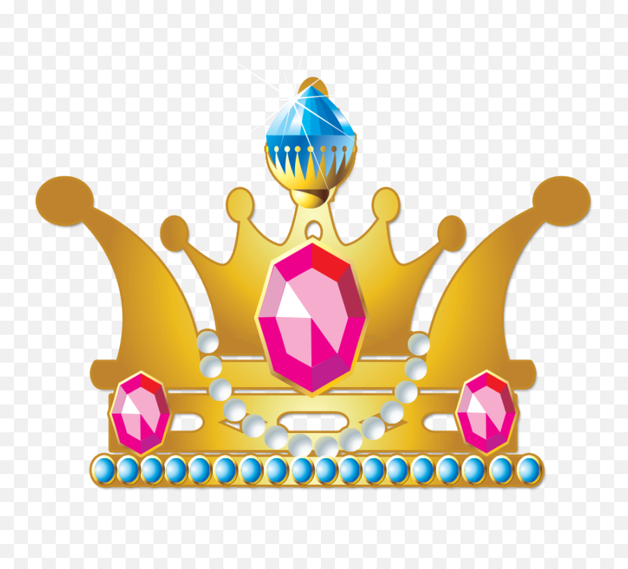 Gold Crown Png Vector Image - Happy Emoji,Crown Png