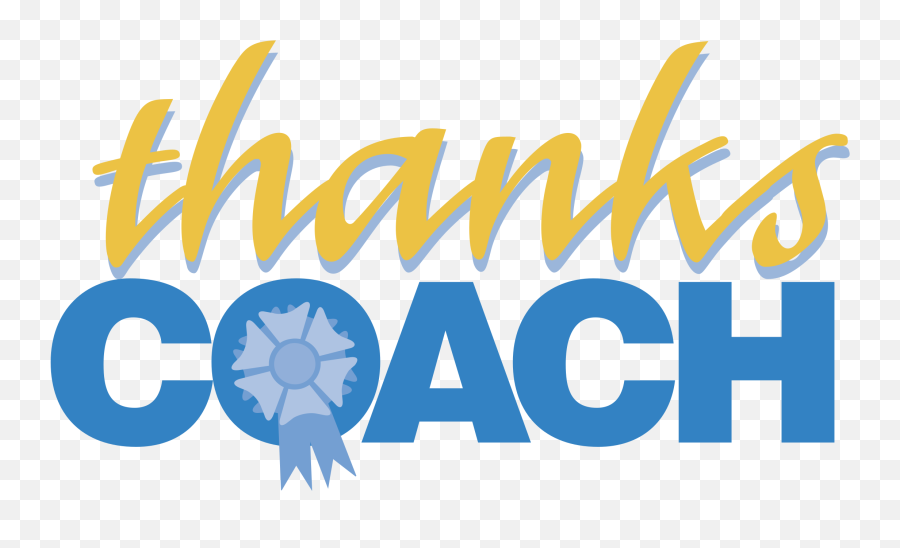 Thanks Coach Logo Png Transparent - Thanks Coach Clipart Thanks For You Coach Emoji,Thanks Clipart