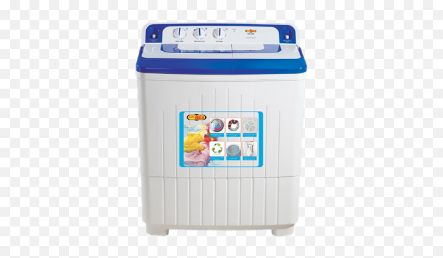 Washing Machine - Super Asia Semi Automatic Washing Machine Emoji,Washing Machine Png