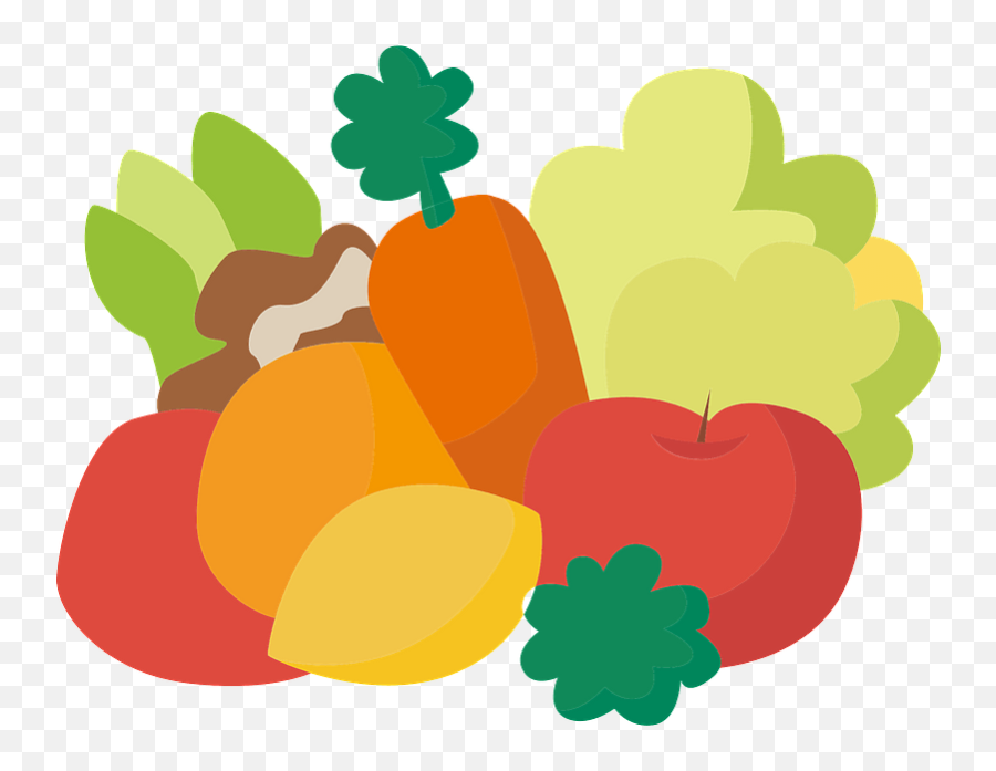 Fruits And Vegetables Clipart Emoji,Vegetables Clipart