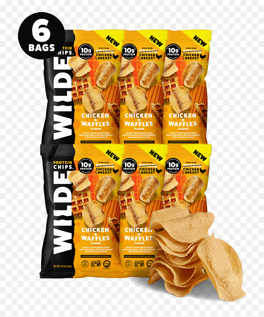 Chicken U0026 Waffles Emoji,Bag Of Chips Png