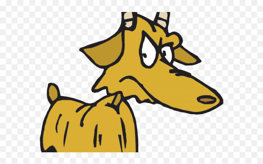 Horns Clipart Mountain Goat - Cartoon Goat Png Download Emoji,Goat Horns Png
