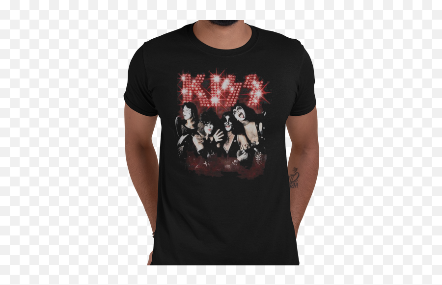 Kiss Shirts U2013 Graphic Tees Store Emoji,Band Logo Collage