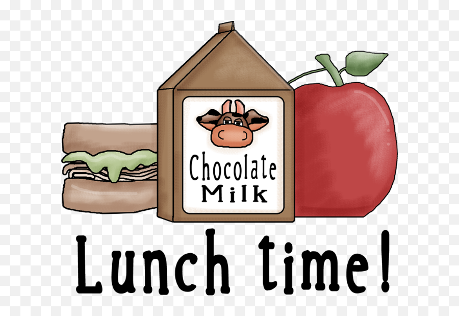 Lunch Clipart School Lunch - Lunch Time Clipart For Kids Emoji,Lunch Clipart
