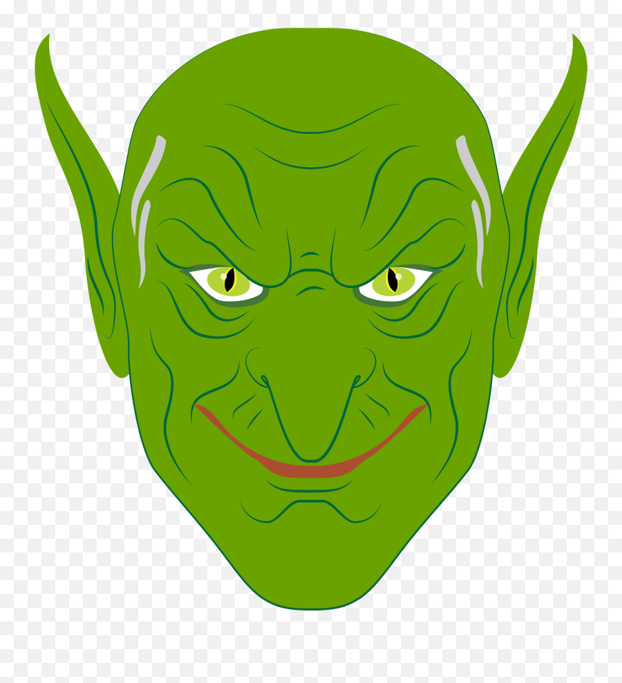 Green Goblin Face Clipart - Green Goblin Mask Emoji,Goblin Png