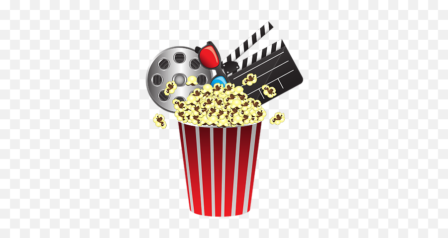 Film Festival Nsjc - Popcorn In Container Emoji,Film Reel Png