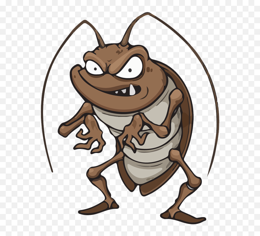 Cockroach Clipart - Cockroach Cartoon Emoji,Cockroach Png
