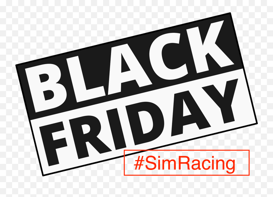 Simracing Black Friday Deals Emoji,Black Friday Logo
