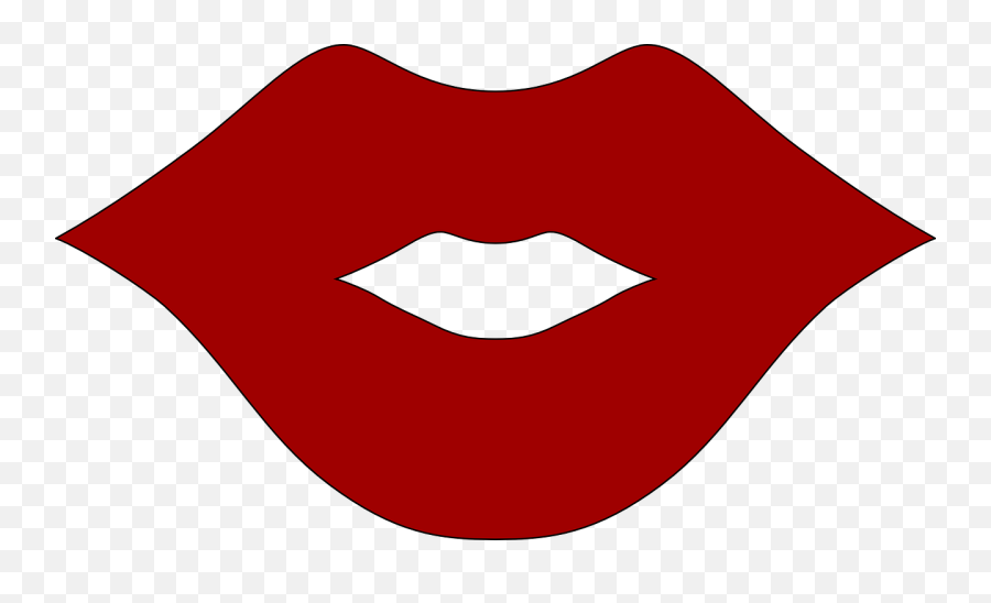 Mustache Lips - Clipart Best Red Lips Logo Vector Emoji,Mustache Clipart