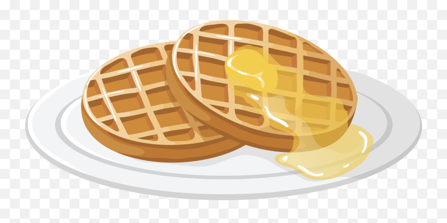 Waffle Png Transparent Images - Cartoon Waffles On A Plate Emoji,Waffles Png