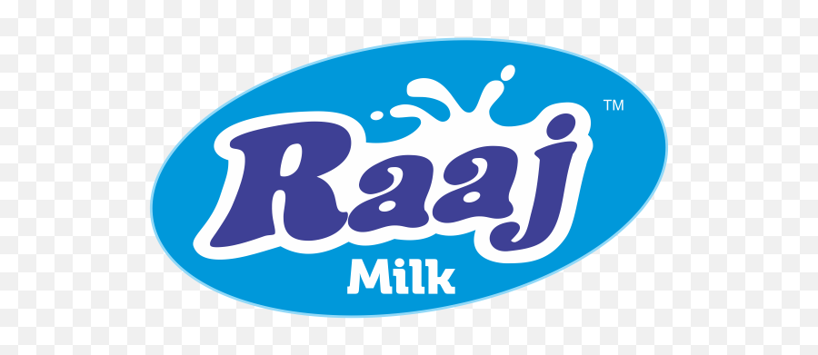 Raj Dairy Logo - 572x310 Png Clipart Download Raj Milk Emoji,Milk Logo