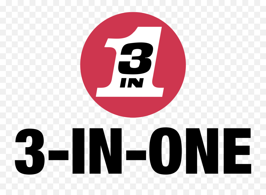 3 In One Logo Png Transparent Svg - 3 In One Emoji,3 Logo