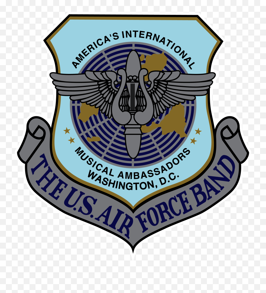 United States Clipart Air Force United - Us Air Force Band Emoji,Air Force Logo