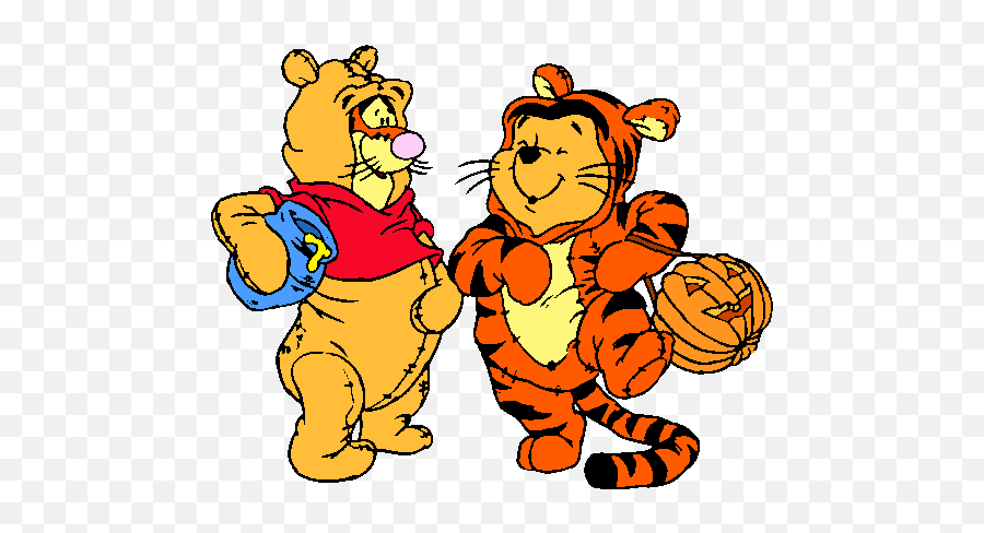 Free Halloween Pictures Images Download Free Clip Art Free - Winnie The Pooh And Tigger Halloween Emoji,Cute Halloween Clipart