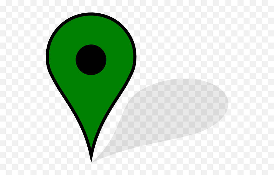 Google Maps Pin Green Clip Art At Clkercom - Vector Clip Emoji,Map Pin Png