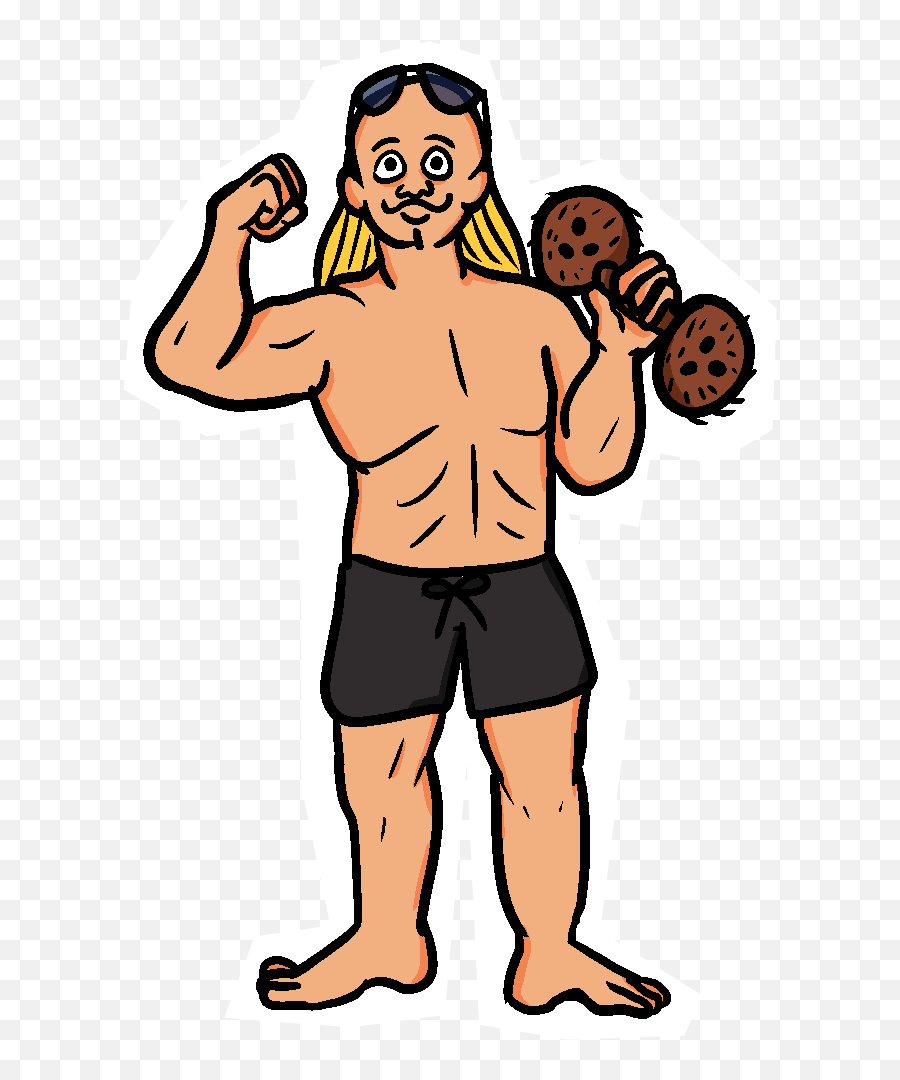 Vinesauce Is Hope On Twitter Briskybit Helped Out With Emoji,Bodybuilder Clipart