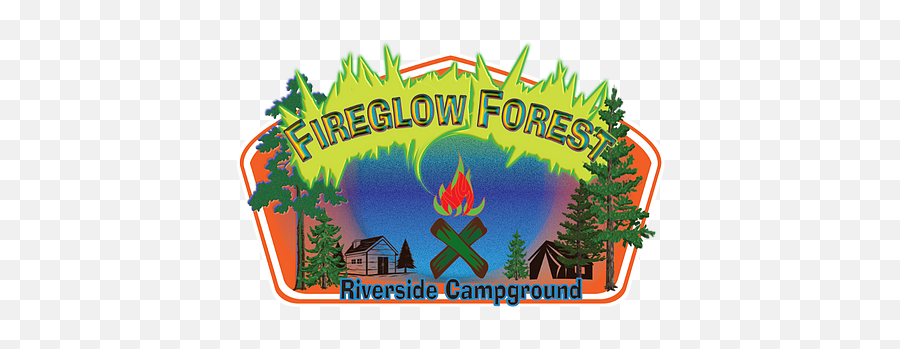 Home Fireglow Forest Riverside Campground - Language Emoji,Forest Png