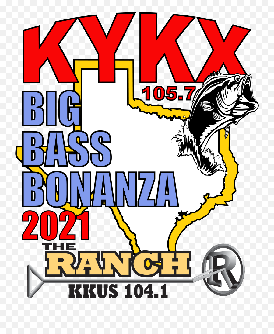 Big Bass Bonanza Registration Is Open Now - Kykx1057 Emoji,Bbb Logo Transparent Png