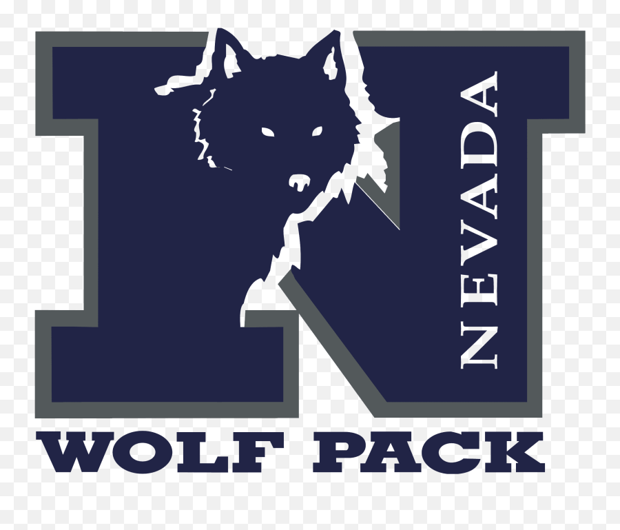 Nevada Wolf Pack Logo Evolution History And Meaning Emoji,Nevada State College Logo