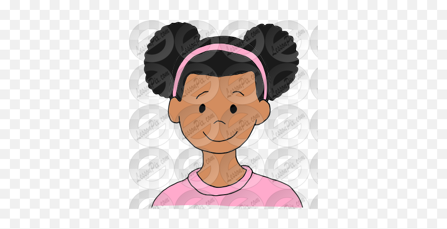 Patty Picture For Classroom Therapy Use - Great Patty Clipart Emoji,Hair Bun Clipart