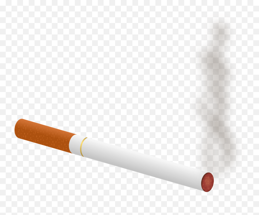 Lit Cigarette Clipart - Fag Clipart Emoji,Cigarette Clipart