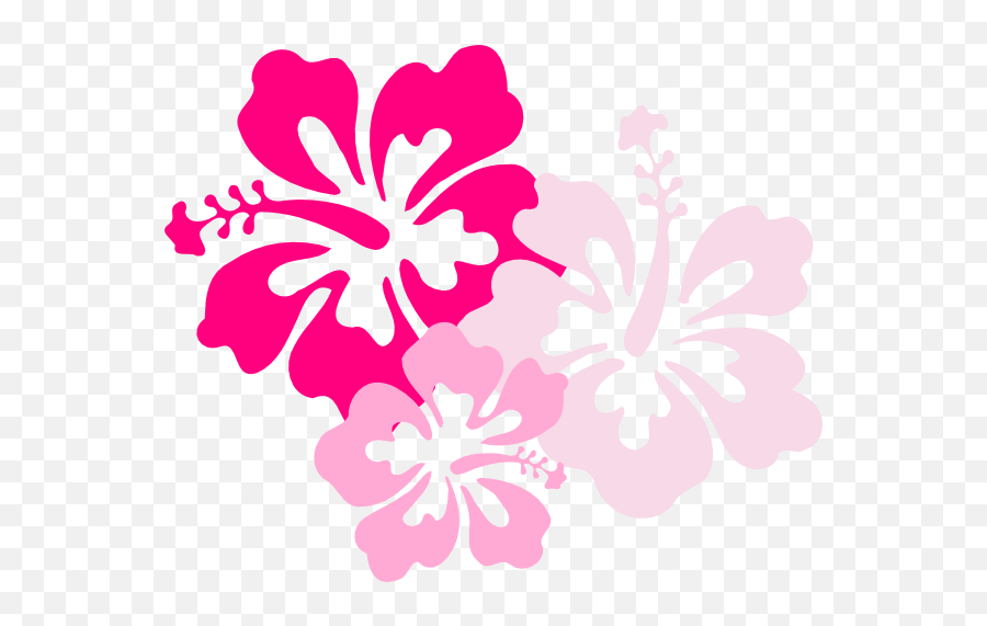 Free Hawaiian Flower Clipart Download Free Clip Art Free - Clip Art Pink Hibiscus Flower Emoji,Hawaii Clipart
